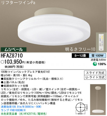 �ѥʥ��˥å��Ź� PANASONIC ������󥰥饤�� HFAZ8710 ���������Ϣ ������󥰥饤�� 81��90