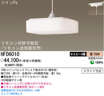 ѥʥ˥åŹ PANASONIC ڥ HFD6010 Ϣ ڥ 711720