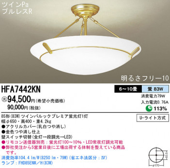 Panasonic ������� HFA7442KN �ᥤ��̿�