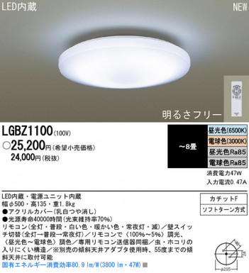 Panasonic LED ������� LGBZ1100 �ᥤ��̿�