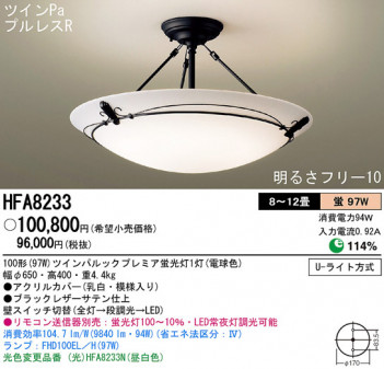 Panasonic ������� HFA8233 �ᥤ��̿�