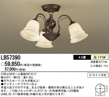 Panasonic �����ǥꥢ LB57390 �ᥤ��̿�