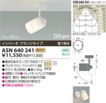 �������߾��� KOIZUMI �ָ������ݥåȥ饤�ȡʥե�󥸡� ASN640241 ���β���