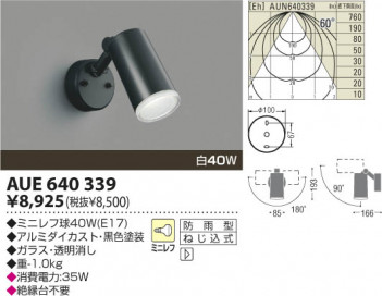 �������߾��� KOIZUMI �����ȥɥ����ݥå� AUE640339 ���β���