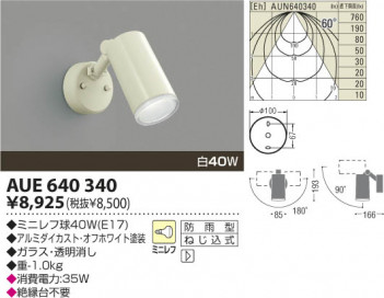 �������߾��� KOIZUMI �����ȥɥ����ݥå� AUE640340 ���β���