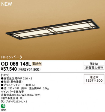 ODELIC �١����饤�� OD066148L