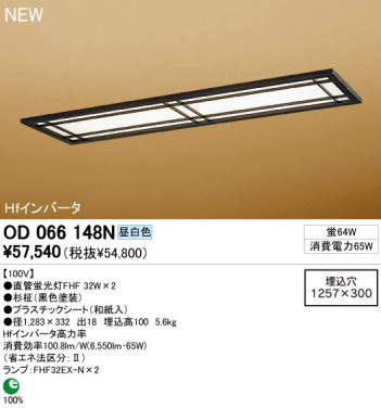 ODELIC �١����饤�� OD066148N