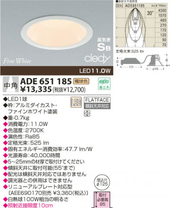 KOIZUMI ADE651185 ᥤ̿