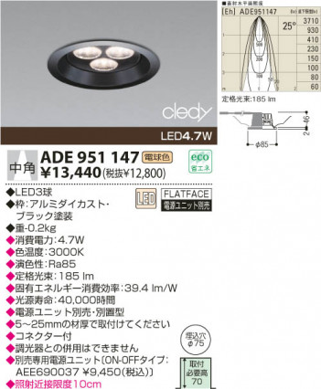 KOIZUMI ADE951147 �ᥤ��̿�