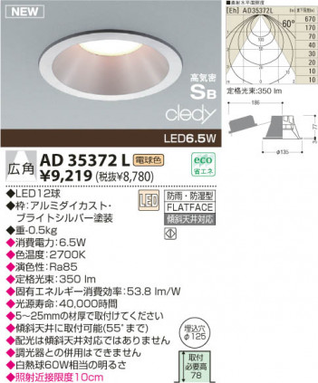 KOIZUMI LED�ⵤ̩������饤�� AD35372L
