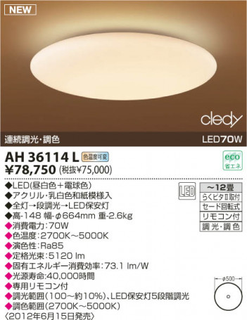 KOIZUMI LED����������� AH36114L