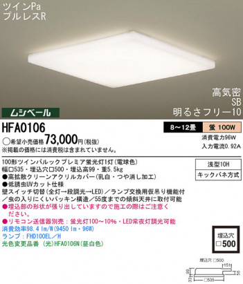 Panasonic ������� HFA0106 �ᥤ��̿�