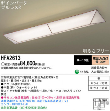 Panasonic ������� �������� HFA2613 �ᥤ��̿�