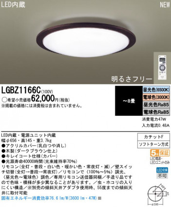 Panasonic LED ������� LGBZ1166C �ᥤ��̿�