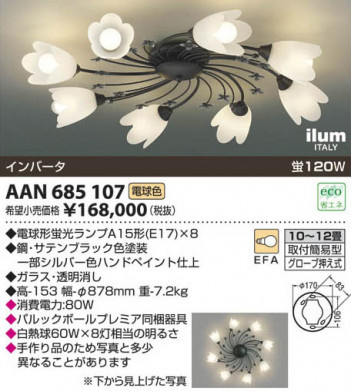 �������߾��� KOIZUMI ����ॷ���ǥꥢ AAN685107 ���β���