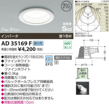 �������߾��� KOIZUMI �ⵤ̩SG��������饤�� AD35169F ���β���