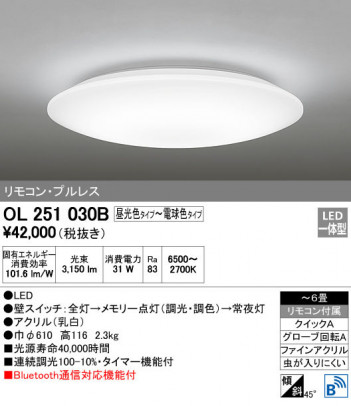 ODELIC �����ǥ�å� ������󥰥饤�� OL251030B �ᥤ��̿�