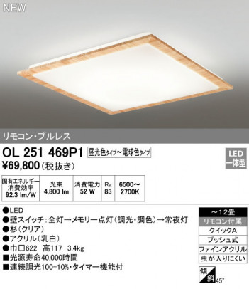 ODELIC �����ǥ�å� ������󥰥饤�� OL251469P1 �ᥤ��̿�