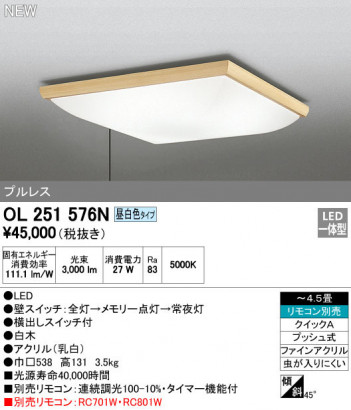 ODELIC �����ǥ�å� ������󥰥饤�� OL251576N �ᥤ��̿�