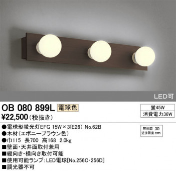 ODELIC �����ǥ�å� ����������󥰥饤�� OB080899L �ᥤ��̿�