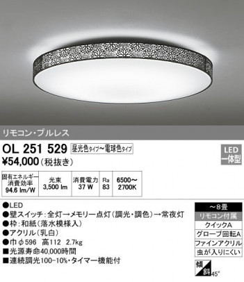 ODELIC �����ǥ�å� ������󥰥饤�� OL251529 �ᥤ��̿�