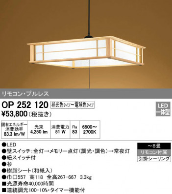 ODELIC �����ǥ�å� �ڥ����ȥ饤�� OP252120 �ᥤ��̿�