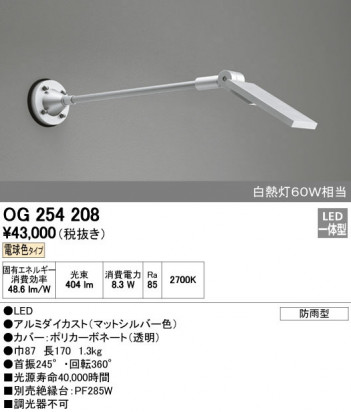 ODELIC ǥå ƥꥢ饤 OG254208 ñʲ