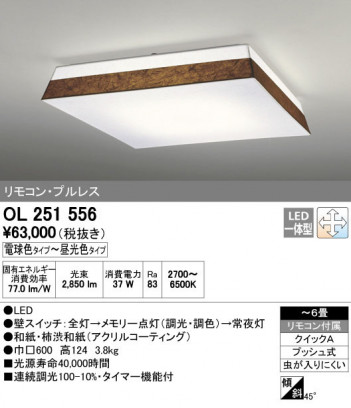 ODELIC �����ǥ�å� ������󥰥饤�� OL251556 ñ�ʲ���