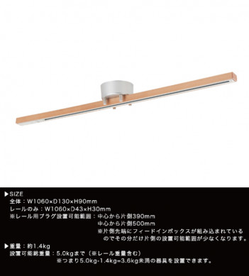 MERCROS ���������ȥ졼�� A&W EASY DUCT RAIL