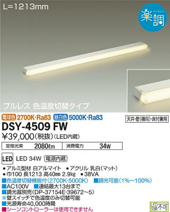 DAIKO ����ŵ� ���ܾ����Ѵ�� DSY-4509FW �ᥤ��̿�