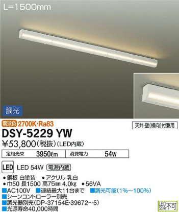 DAIKO ŵ ܾѴ DSY-5229YW ᥤ̿