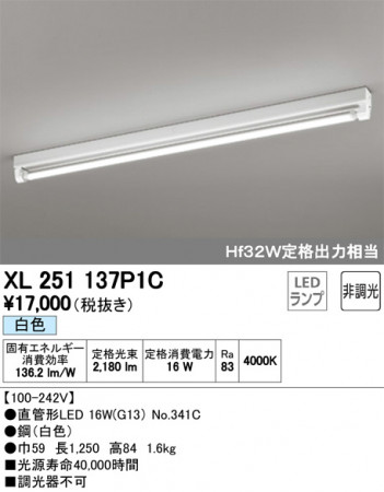 ODELIC �����ǥ�å� �١����饤�� XL251137P1C �ᥤ��̿�