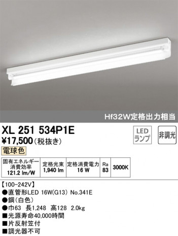 ODELIC �����ǥ�å� �١����饤�� XL251534P1E �ᥤ��̿�