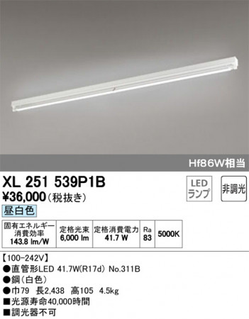 ODELIC ǥå ١饤 XL251539P1B ᥤ̿