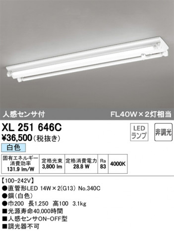 ODELIC �����ǥ�å� �١����饤�� XL251646C �ᥤ��̿�