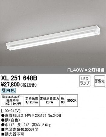 ODELIC ǥå ١饤 XL251648B ᥤ̿