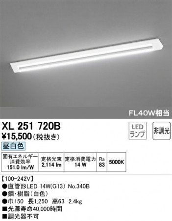 ODELIC �����ǥ�å� �١����饤�� XL251720B �ᥤ��̿�