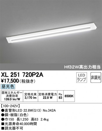 ODELIC �����ǥ�å� �١����饤�� XL251720P2A �ᥤ��̿�