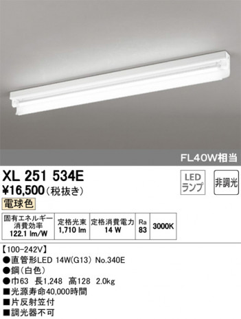 ODELIC �����ǥ�å� �١����饤�� XL251534E �ᥤ��̿�