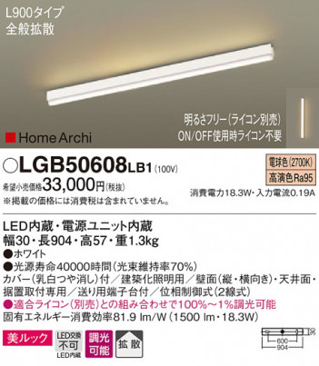 Panasonic ���۲����� LGB50608LB1 �ᥤ��̿�