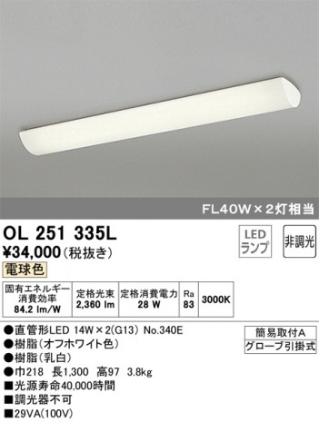 ODELIC �����ǥ�å� ���å���饤�� OL251335L �ᥤ��̿�