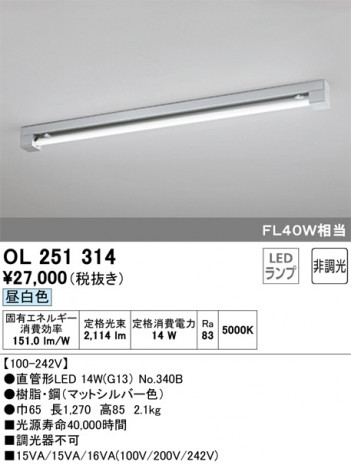 ODELIC �����ǥ�å� �١����饤�� OL251314 �ᥤ��̿�