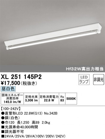 ODELIC �����ǥ�å� �١����饤�� XL251145P2 �ᥤ��̿�