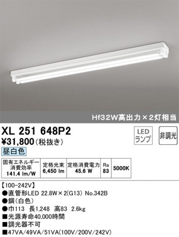 ODELIC �����ǥ�å� �١����饤�� XL251648P2 �ᥤ��̿�