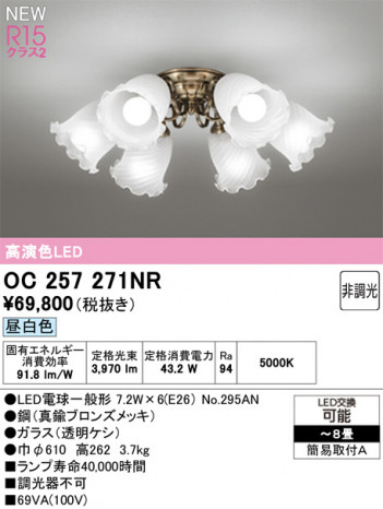 ODELIC ǥå ǥꥢ OC257271NR ᥤ̿