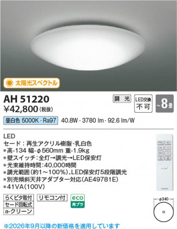 ���β��� | KOIZUMI �������߾��� LED������� AH51220 | ���������̿����䡦����ƥꥢ���������� �饤�ȥ�������