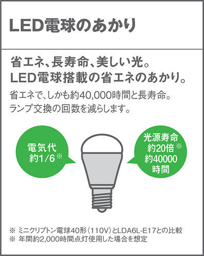 Panasonic LED ペンダントライト LGB16008K | 商品紹介 | 照明器具の 