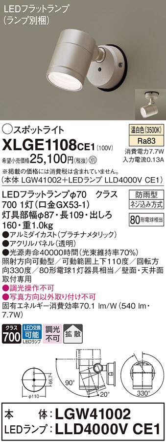Koizumi コイズミ照明 LEDエクステリアスポットライト AU55970 | 商品 