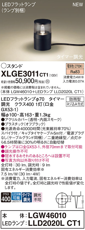 Panasonic エクステリアスポットライト LGW45021SF | 商品紹介 | 照明 