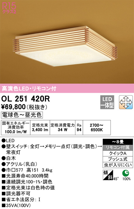ODELIC オーデリック シーリングライト OL251472 | 商品紹介 | 照明 
